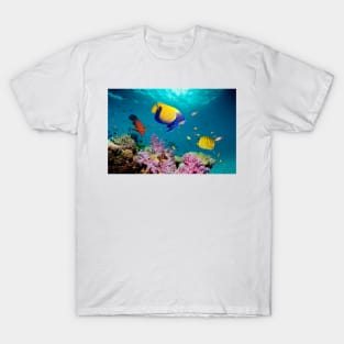 Tropical reef fish (C007/1056) T-Shirt